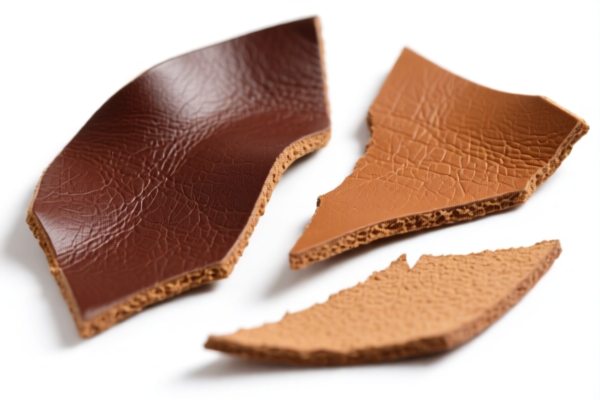 Bovine leather splits for packaging equipment