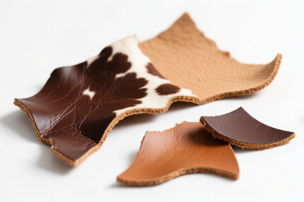 Image for Bovine leather splits for pet products