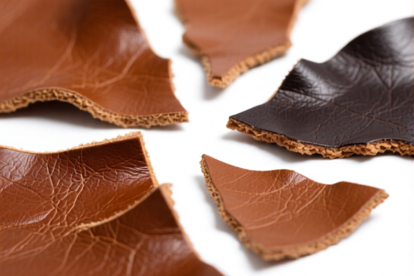 Bovine leather splits for toys