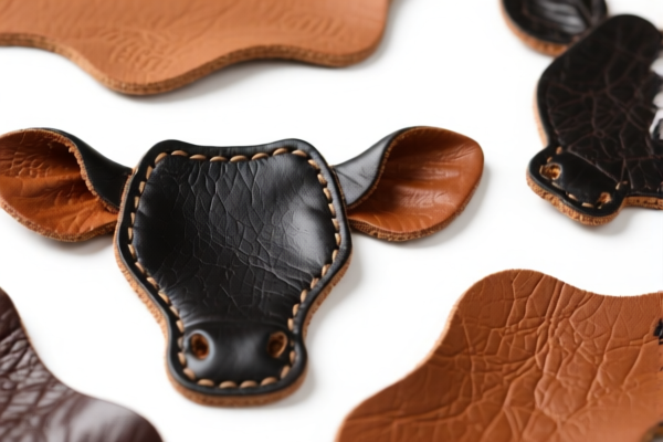 Bovine Leather Decorative Material Pieces