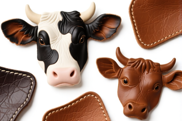 Bovine Leather Decorative Material Pieces