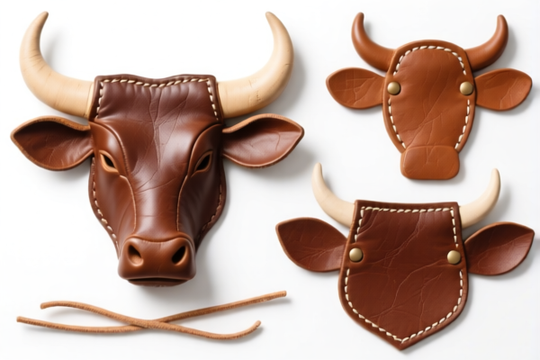Bovine Leather Decorative Pieces