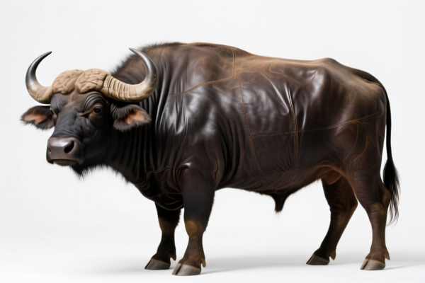 Buffalo leather for construction use