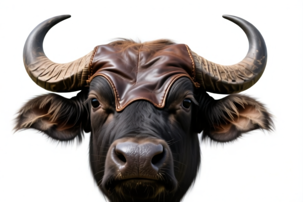 Buffalo leather for entertainment