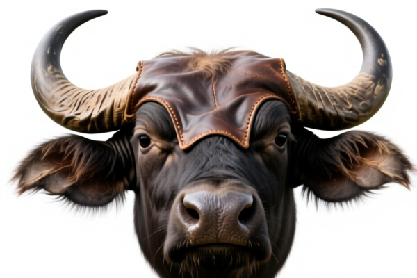 Buffalo leather for entertainment