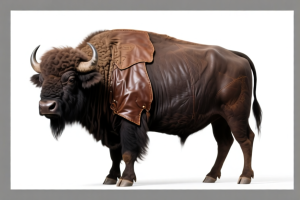 Image for Buffalo leather for exhibition
