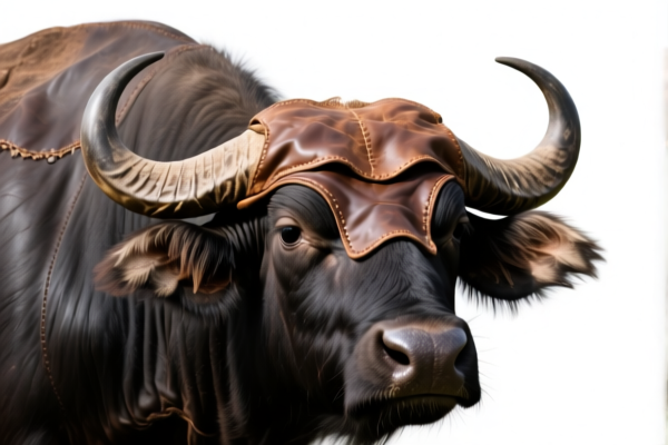 Buffalo leather for marine use