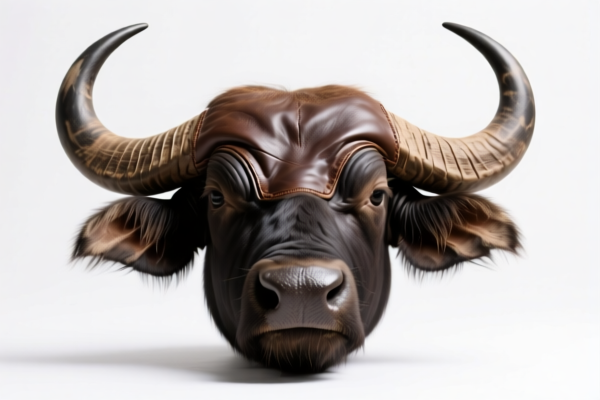Buffalo leather for military use