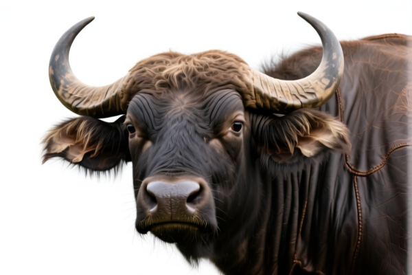 Buffalo leather for military use