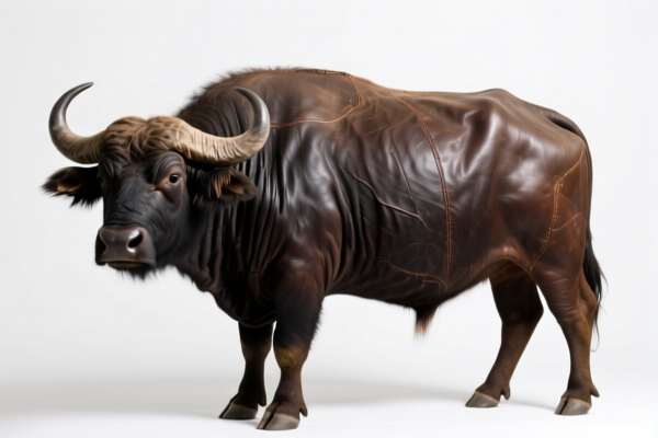 Buffalo leather for simulation