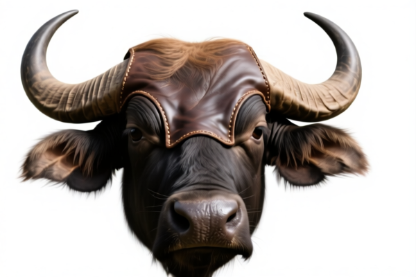 Buffalo leather for simulation