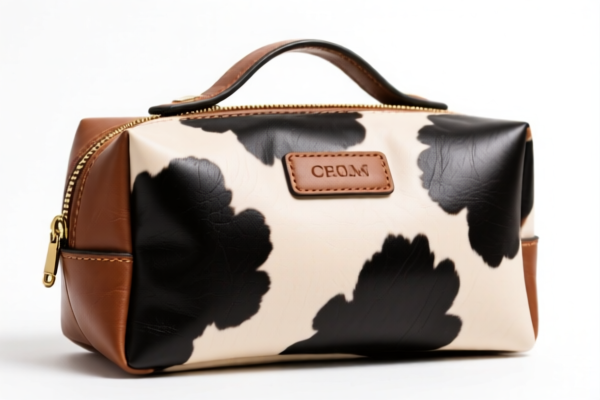 Bovine Leather Cosmetic Bags