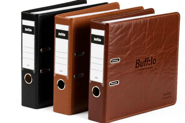 Buffalo Leather Document Folders