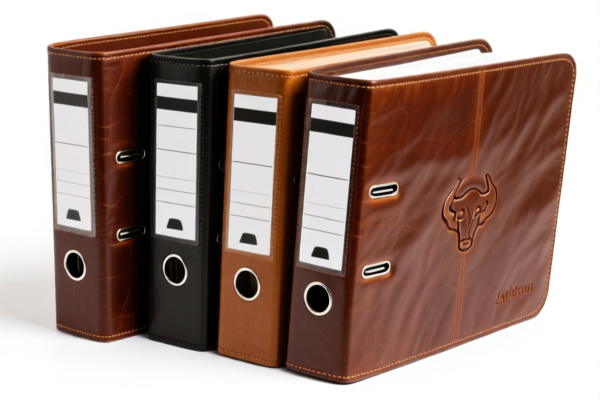 Buffalo Leather Document Folders