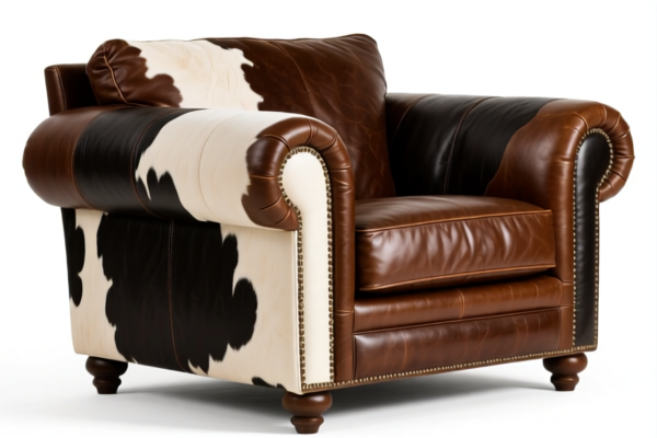 Image for Bovine/equine leather furniture sides, without hair