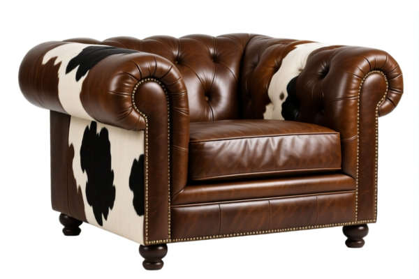 Image for Bovine/equine leather furniture sides, without hair