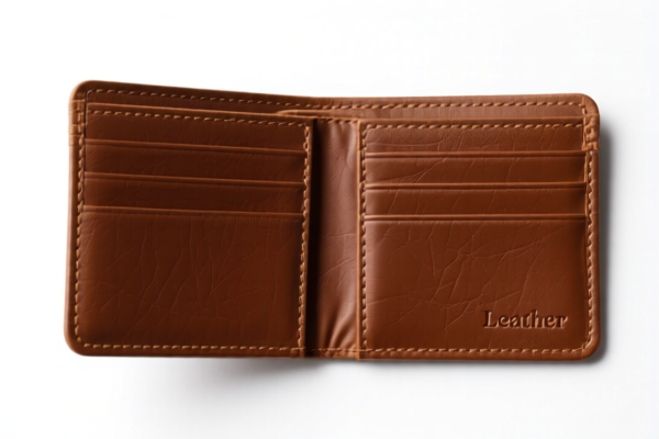 Leather for wallets