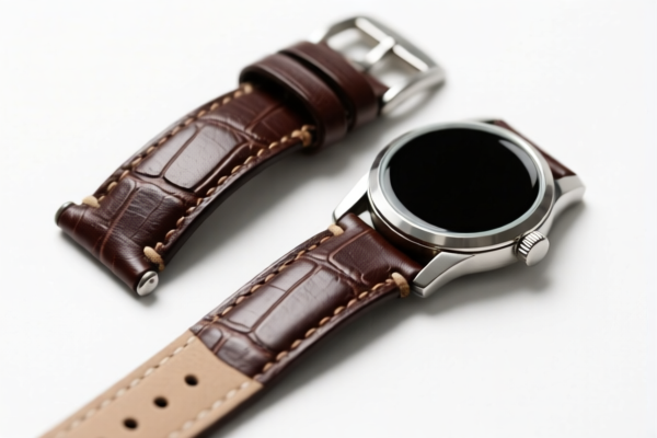 Leather for watch straps