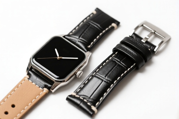 Leather for watch straps