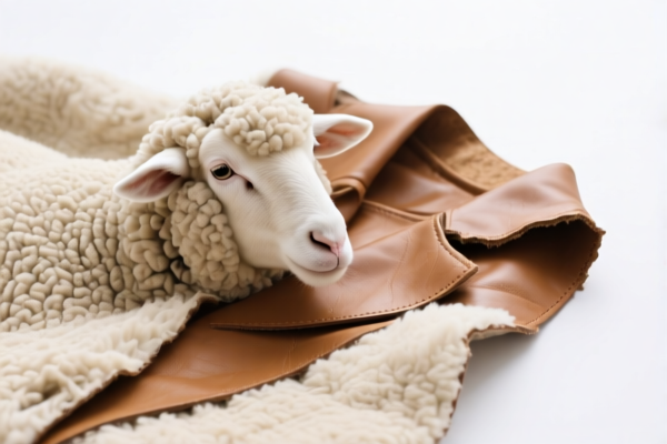Premium Sheep or Lambskin Leather (Wool Off) for Garment Fabric