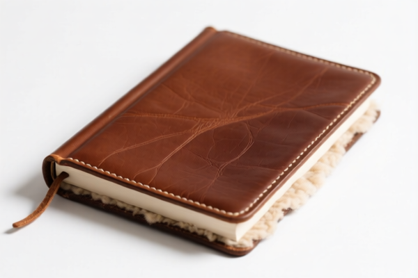 Sheep or Lambskin Leather, Further Prepared, Without Wool, for Book Covers