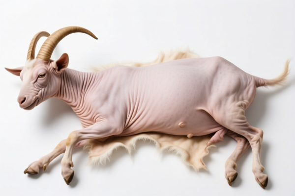 Hairless Goat Skin