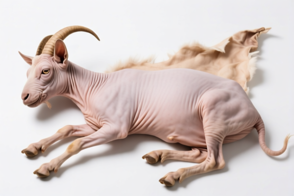 Hairless Goat Skin