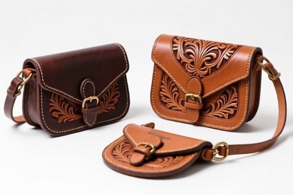 Tanned leather of other animals (hair side removed), fancy leather handicrafts
