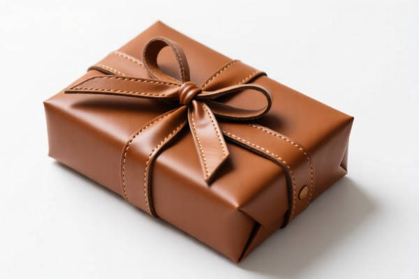 Tanned leather of other animals (hair side removed), fancy leather packaging