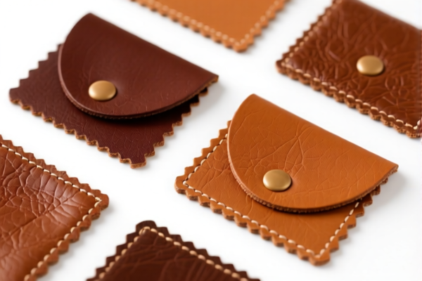 Tanned leather of other animals (hair side removed), fancy leather samples