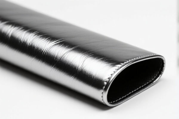 Embossed Metallized Leather
