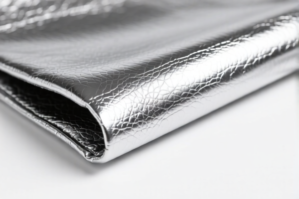 Embossed Metallized Leather