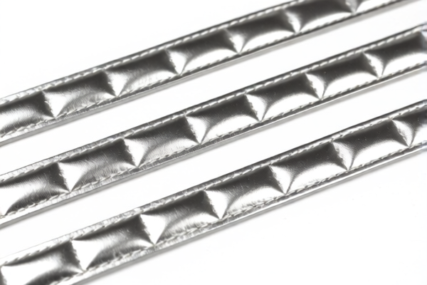 Metallized Leather Decorative Strips