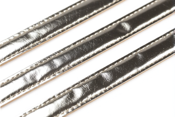 Metallized Leather Decorative Strips