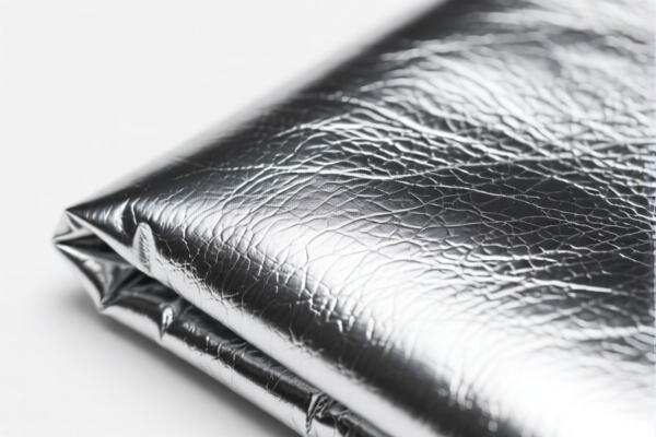 Special Texture Metallized Leather