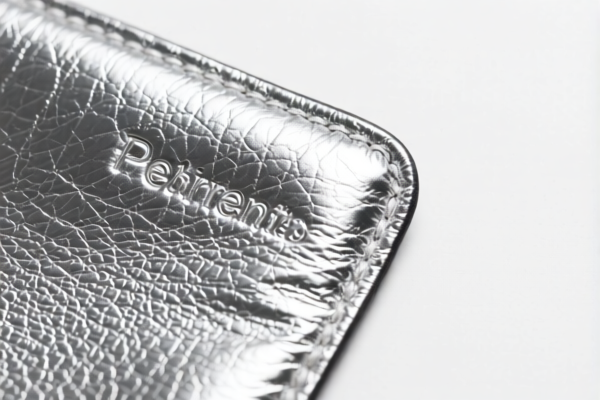 Special Texture Metallized Leather