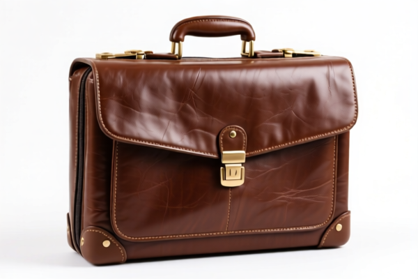 Image for Leather Occupational Luggage Case