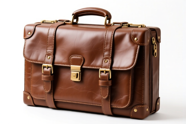 Image for Leather Occupational Luggage Case