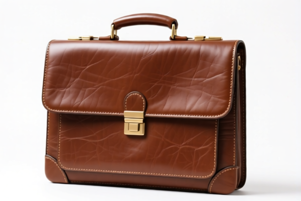 Real Leather Briefcase
