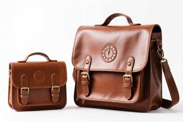 Composition Leather School Satchels