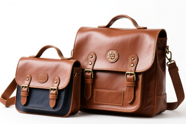 Composition Leather School Satchels