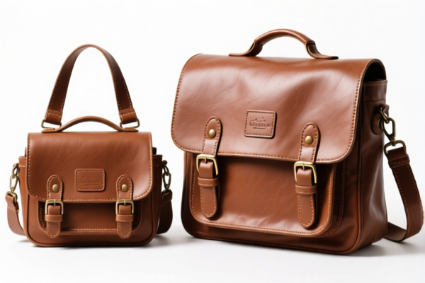 Composition Leather School Satchels