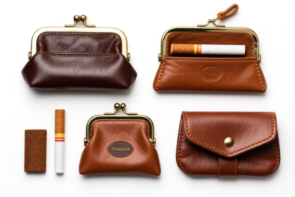 Image for Composition Leather Tobacco Pouches