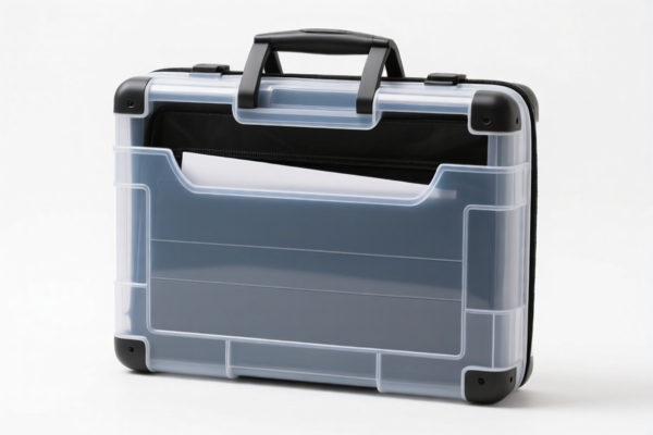 Rigid Plastic Shell Document Case