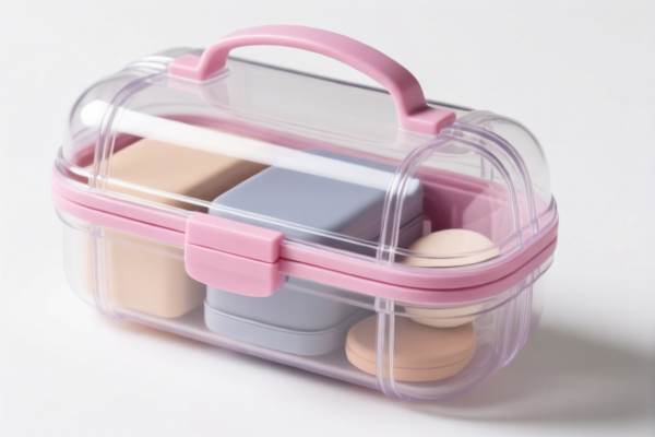 Rigid Plastic Shell Vanity Case