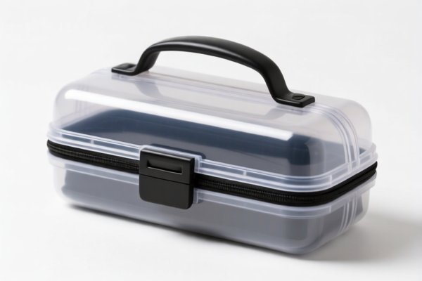 Rigid Plastic Shell Vanity Case