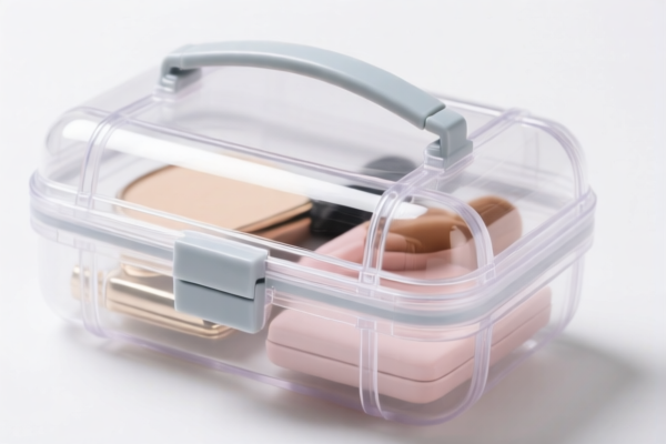 Rigid Plastic Shell Vanity Case