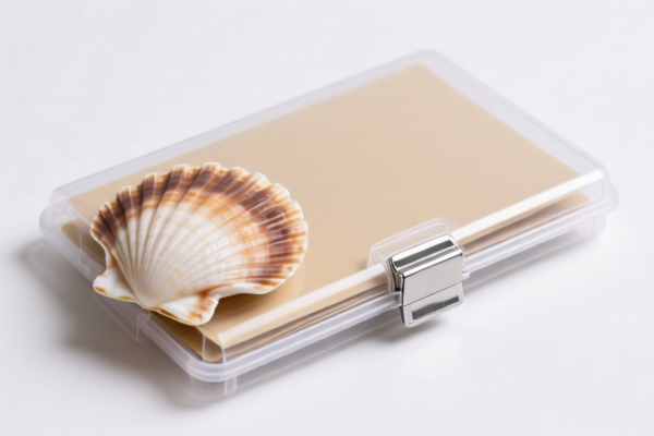 Plastic Shell Business Document Case