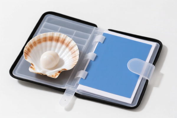 Plastic Shell Business Document Case
