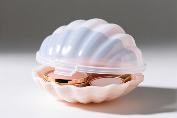 Plastic Shell Cosmetic Storage Case